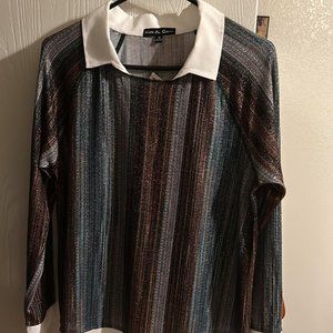 KIM & CAMI BLOUSE SIZE M